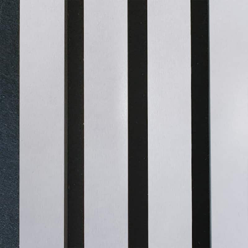 47" H x 23" W Modern Decor Polyester Grating Wood Acoustic Slat Panels Wall Paneling (Set of 4) - 47" H x 23" W x 0.82'' D