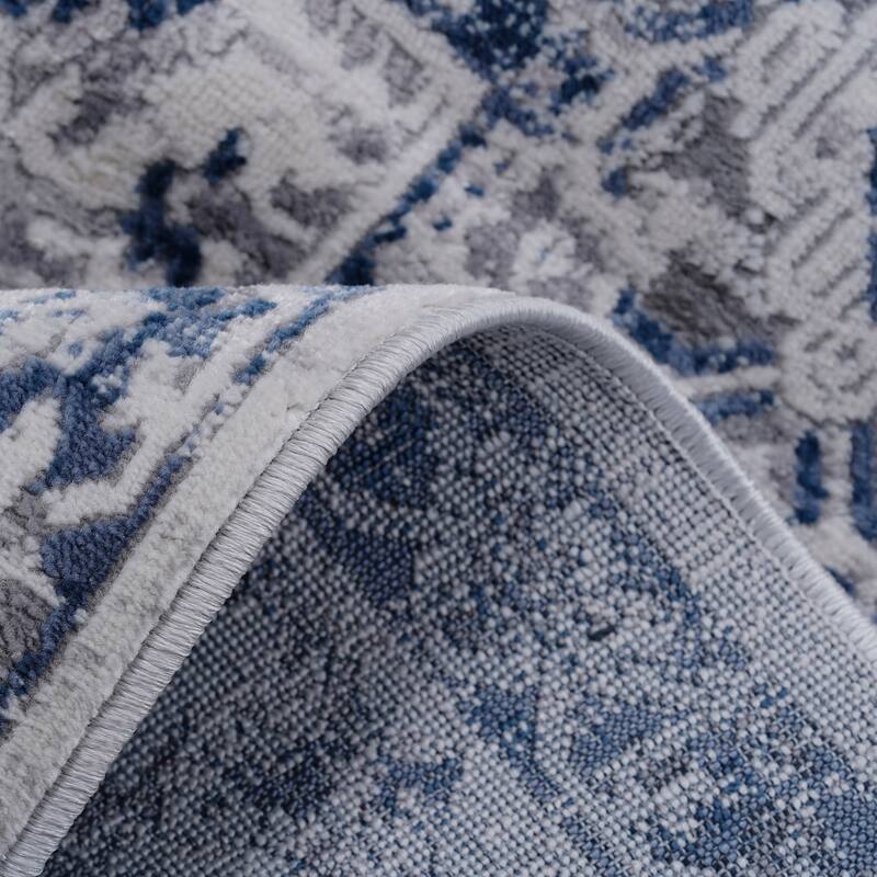 Zachais Oriental Machine Braided Indoor & Outdoor Area Rug