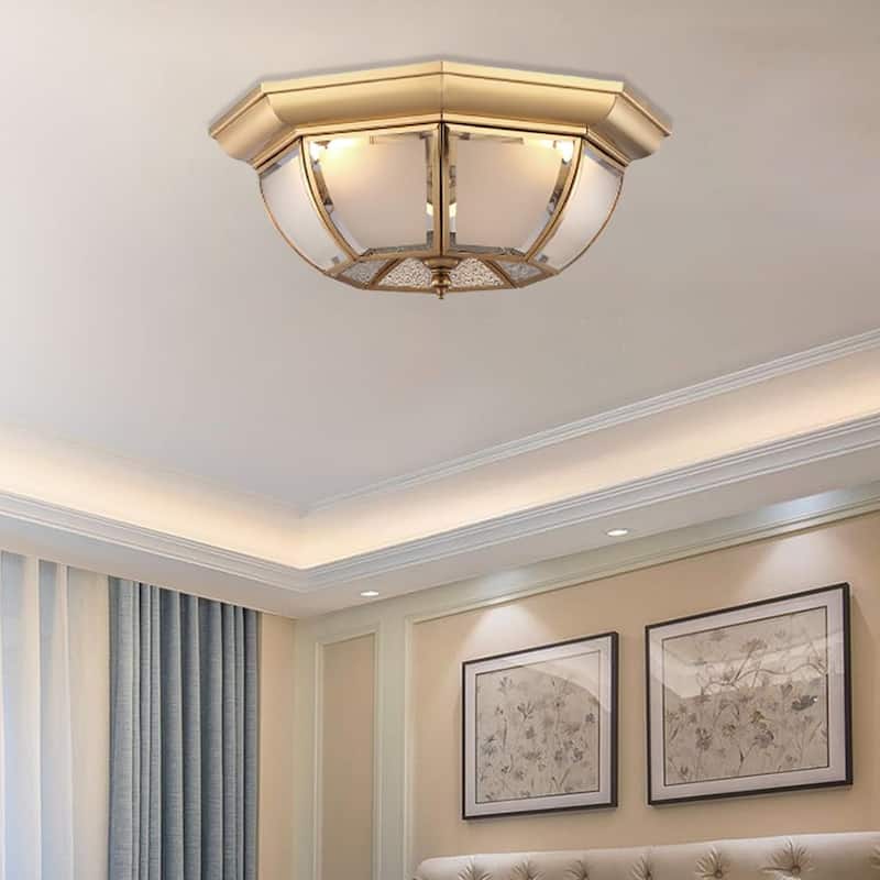 Led porch light brass hallway light modern ceiling light