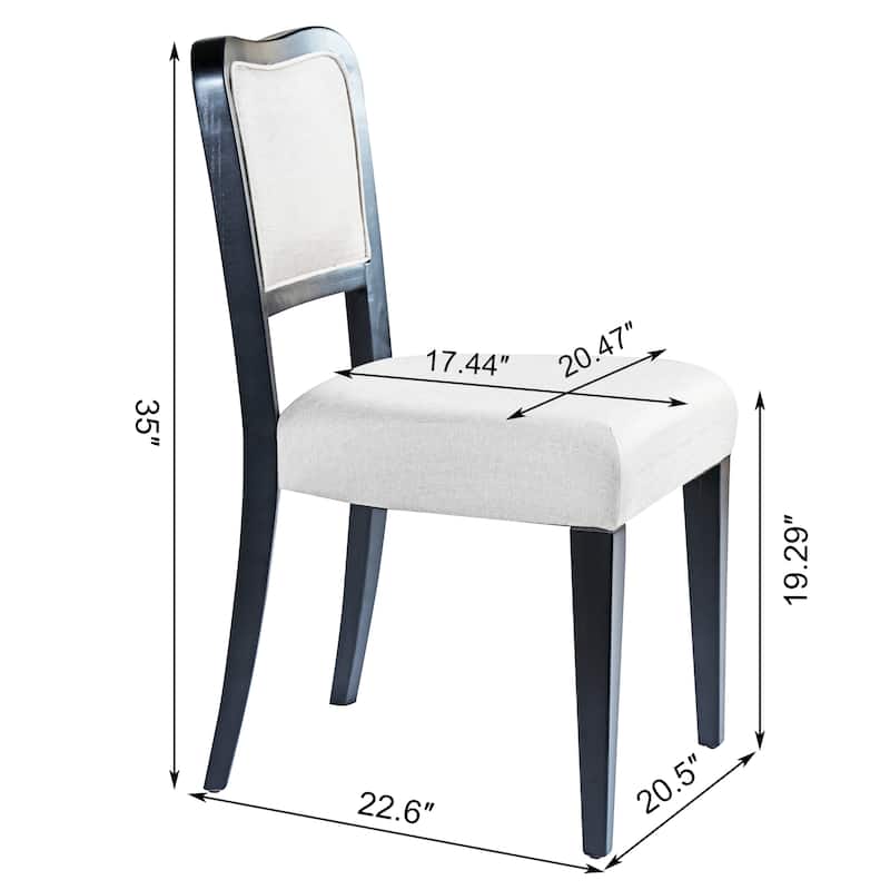 Upholstered Side Chair Dining Chairs (Set of 2)