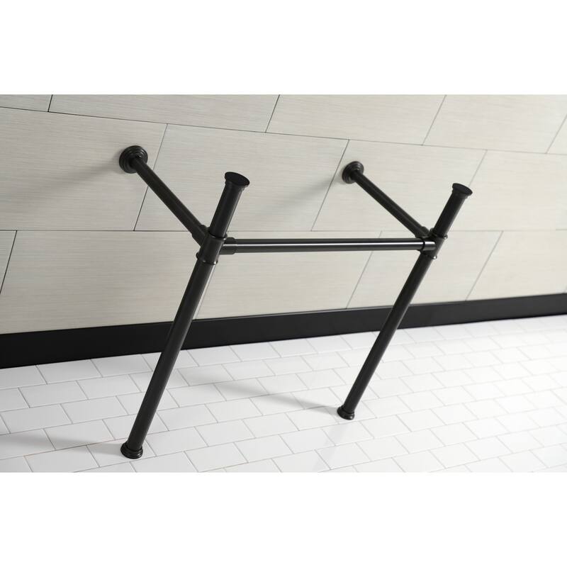Fauceture Stainless Steel Console Sink Legs - Oil Rubbed Bronze