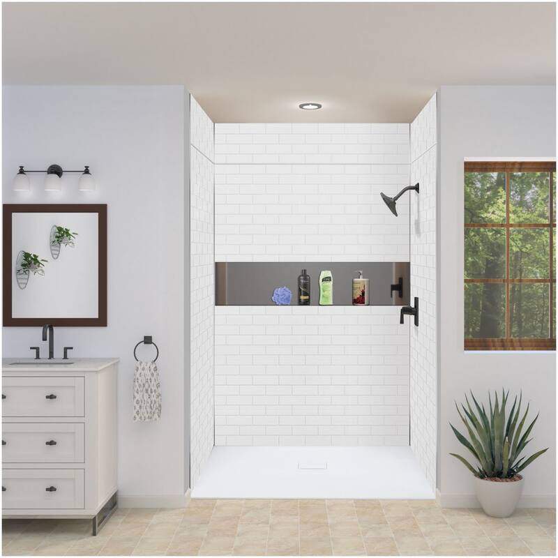 Transolid PWKX60368412 Prodigy 96" H x 60" W x 36" D Three Panel