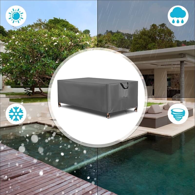 Patio Furniture Cover Waterproof & UV Resistant for Outdoor Table and Chairs
