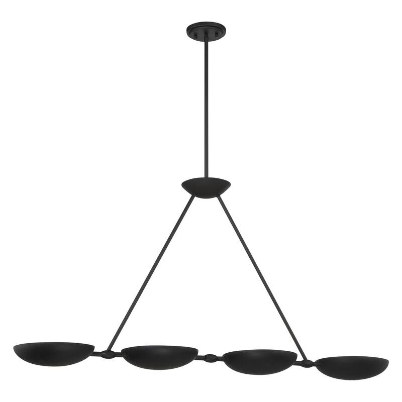 Kovacs P1318 Undertas 4 Light 48" Wide Linear Chandelier
