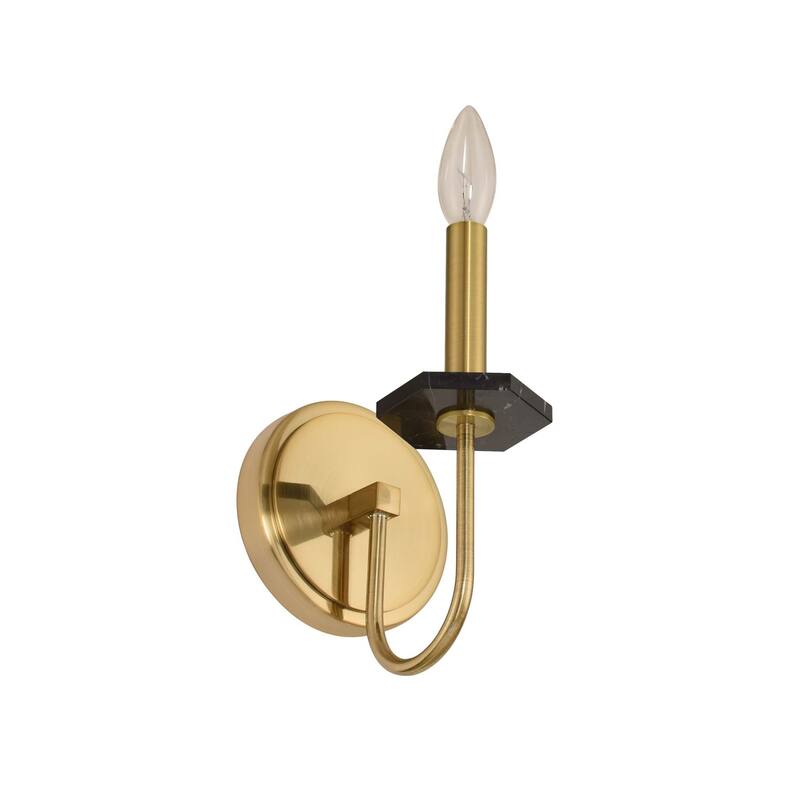 Allegri 031521 Piedra 12" Tall Wall Sconce - Brushed Brass
