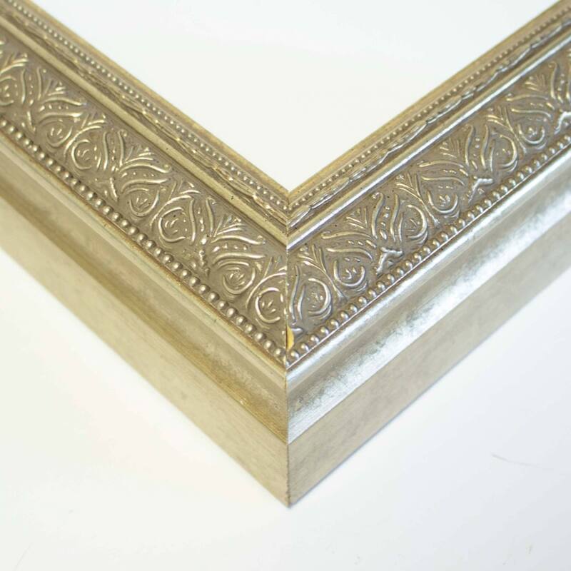 9x10 Frame Green Solid Wood Picture Frame Width 1.25 Inches | Interior Frame Depth 0.5 Inches