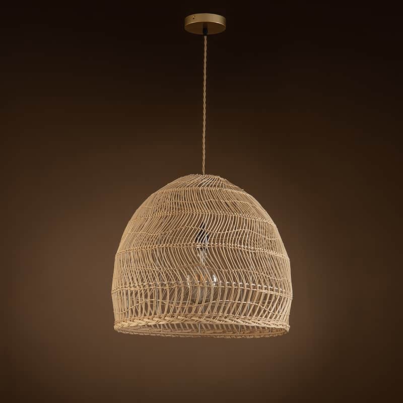 Aura Light Dome Pendant Light - 16.5" x 18.1"