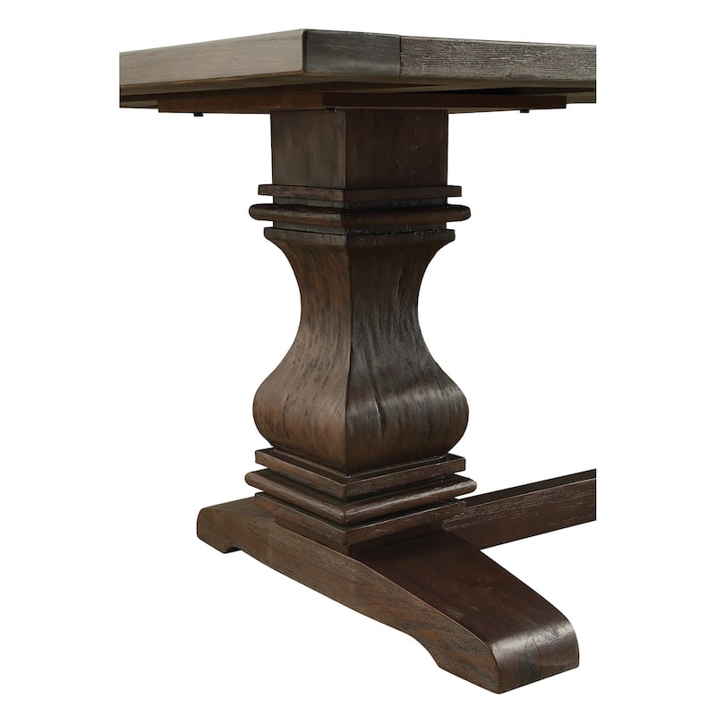 French Baroque Designed Double Pedestal Dining Table