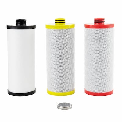 AQ-5300R 3-Stage Under Sink Water Filter Replacement Cartridges