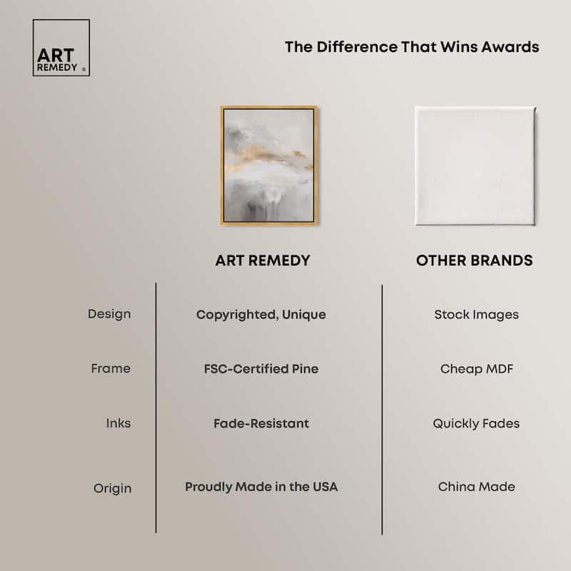 Mellowed Mist I Canvas by Art Remedy