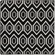 preview thumbnail 77 of 96, SAFAVIEH Handmade Flatweave Dhurries Trudi Modern Moroccan Wool Rug 6' x 6' Square - Black/Ivory