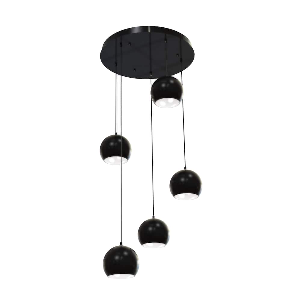 Roxy Medium Base Quintuple Pendant