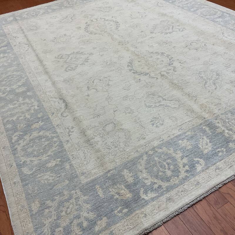HERAT ORIENTAL Handmade 8' x 9'10 Oushak Wool Rug - 8' x 9'10"
