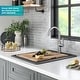 preview thumbnail 24 of 146, KRAUS Bellucci Workstation Topmount Drop-in Granite Kitchen Sink