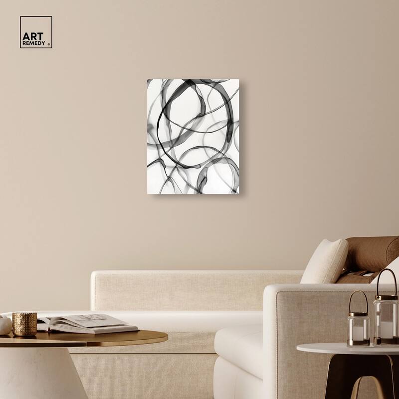 Dynamic Interplay II Canvas by Art Remedy, Gallery Wrapped