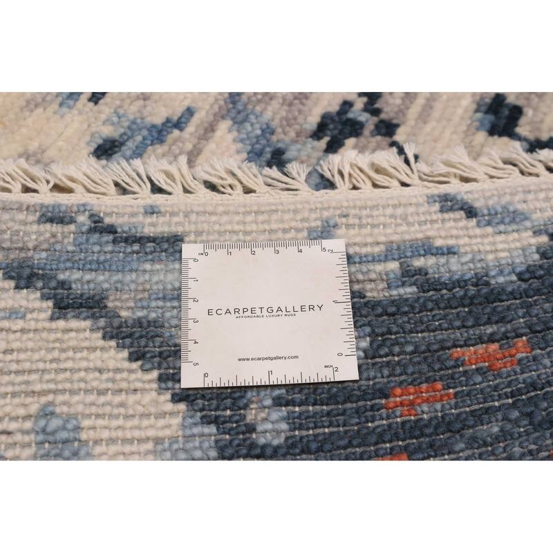 ECARPETGALLERY Hand-knotted Mystique Ivory Wool Rug - 9' 3" x 11' 9"