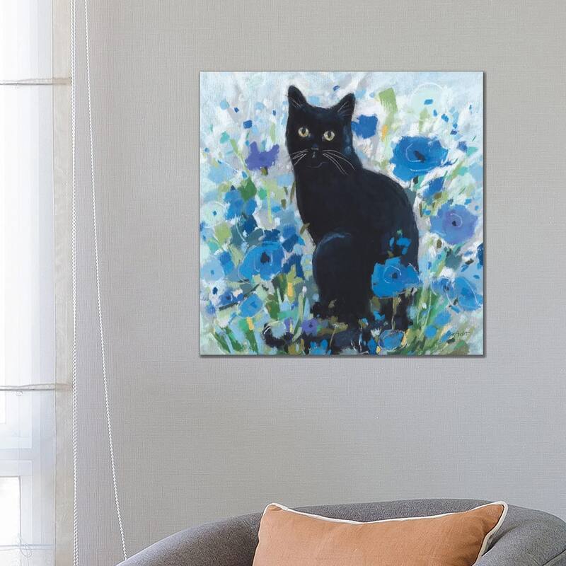 iCanvas "Blueming XIV" by Lisa Audit Canvas Print - 26x26x1.5