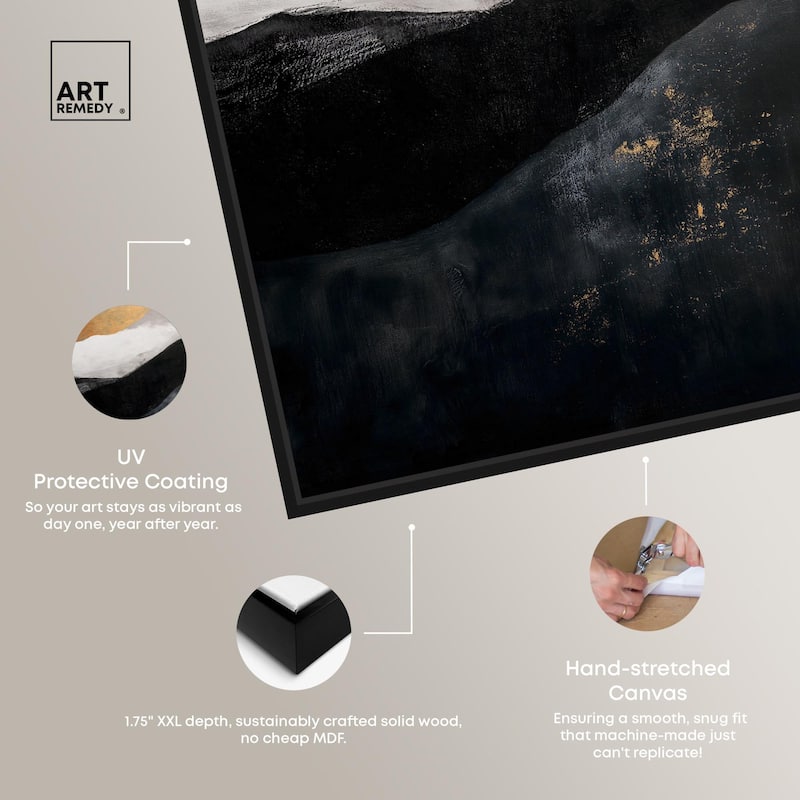 Golden Vista I Canvas by Art Remedy