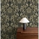 preview thumbnail 13 of 19, Harry & Grace Thornton Vintage Damask Peel and Stick Wallpaper