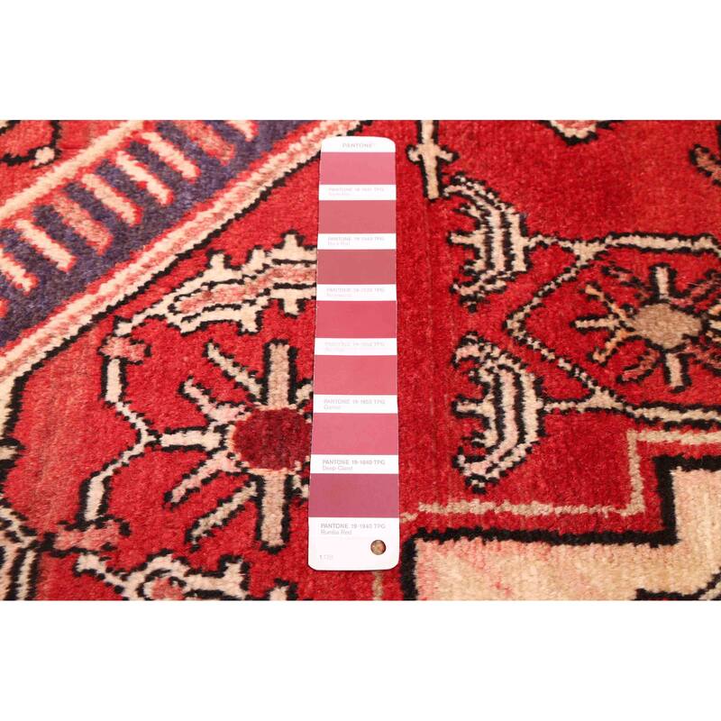 ECARPETGALLERY Hand-knotted Anadol Red Wool Rug - 3'10 x 6'5