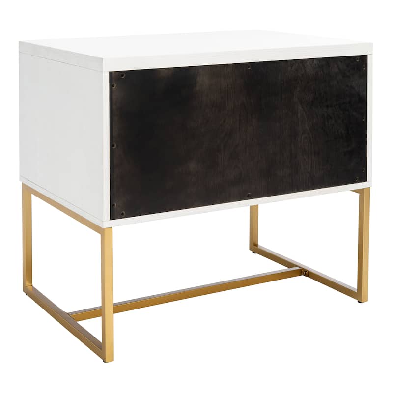 SAFAVIEH Georgiann Oak Brown Nightstand