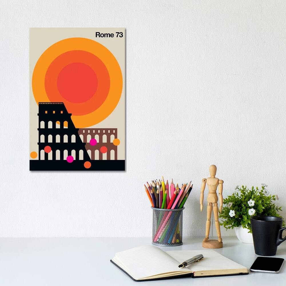 iCanvas "Rome 73" by Bo Lundberg Canvas Print