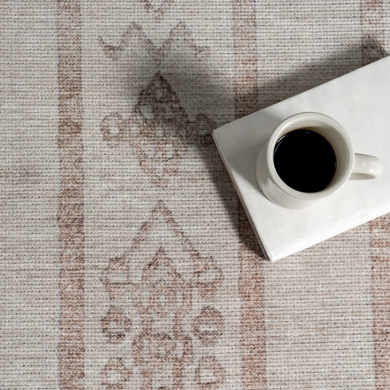 Nuloom Green Haven Collection Recycled Cotton Machine Washable Area Rug