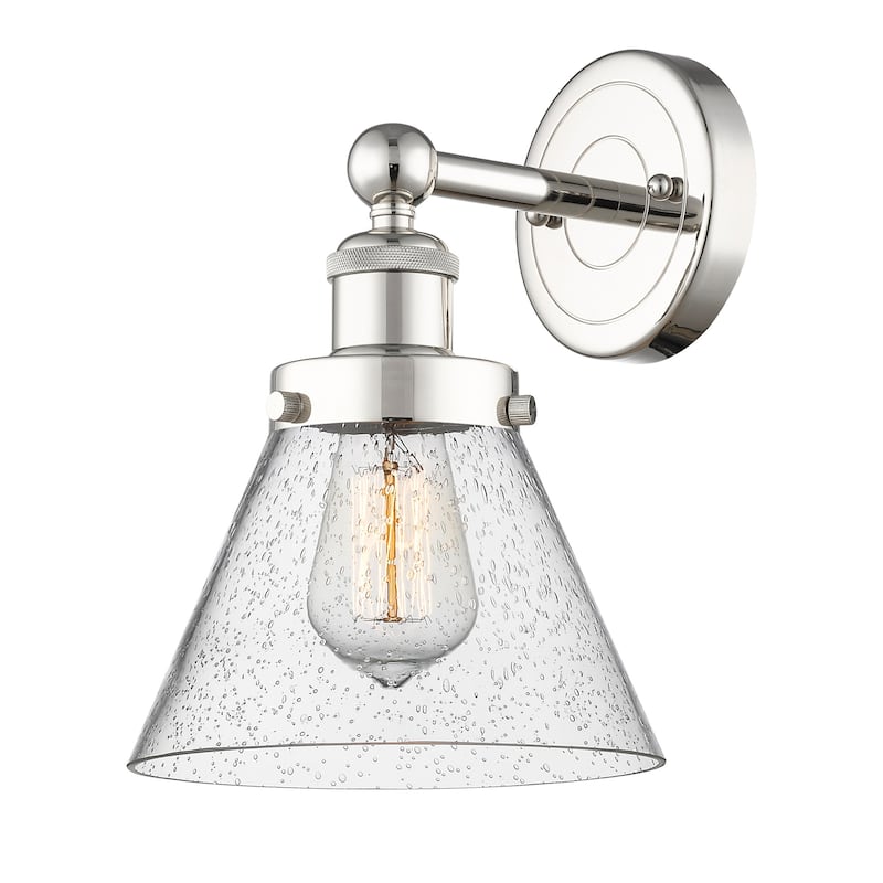 Innovations Lighting 616-1W-12-8 Cone Sconce Cone 12" Tall Wall Sconce