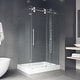 preview thumbnail 67 of 97, VIGO Winslow Frameless Sliding Shower Enclosure