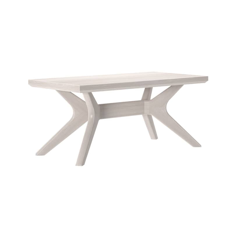 Plank and Beam Verso Rectangular Cross Leg Coffee Table - 40"