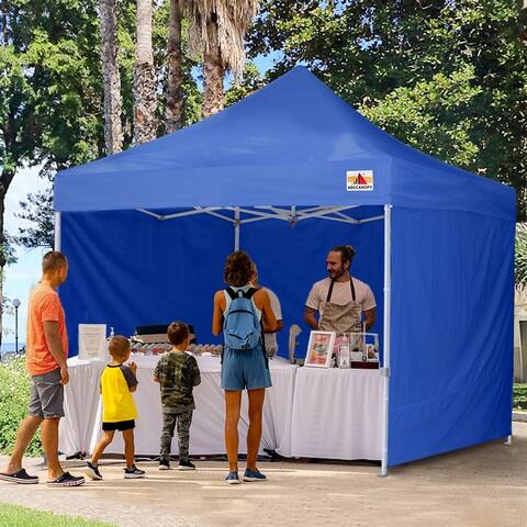 ABCCANOPY Commercial Instant Shade Metal Pop-Up Canopy - 10ftx10ft