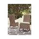 preview thumbnail 3 of 9, Beachcroft 7-piece Beige Outdoor Dining Set with 2 Armchairs