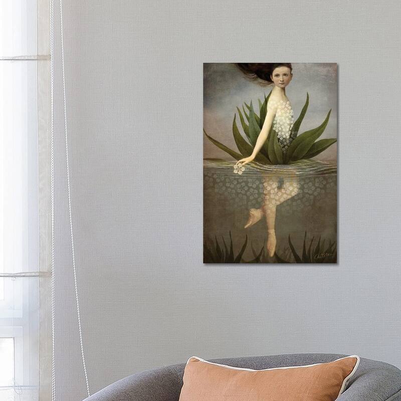 iCanvas "Waterlily" by Catrin Welz-Stein Canvas Print - 26x18x1.5