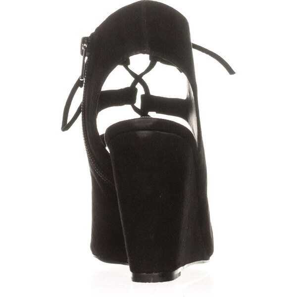steve madden peep toe wedges