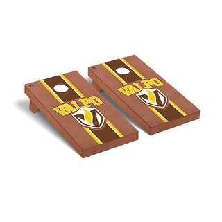 Valparaiso Valpo Crusaders Rosewood Cornhole Board Set