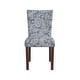 preview thumbnail 37 of 74, HomePop Classic Parsons Medallion Dining Chair (Set of 2)