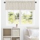 preview thumbnail 2 of 4, Boho Aztec Geometric Window Curtain Valance - Gender Neutral Beige Taupe Tan Bohemian Southwest Tribal for Llama Collection