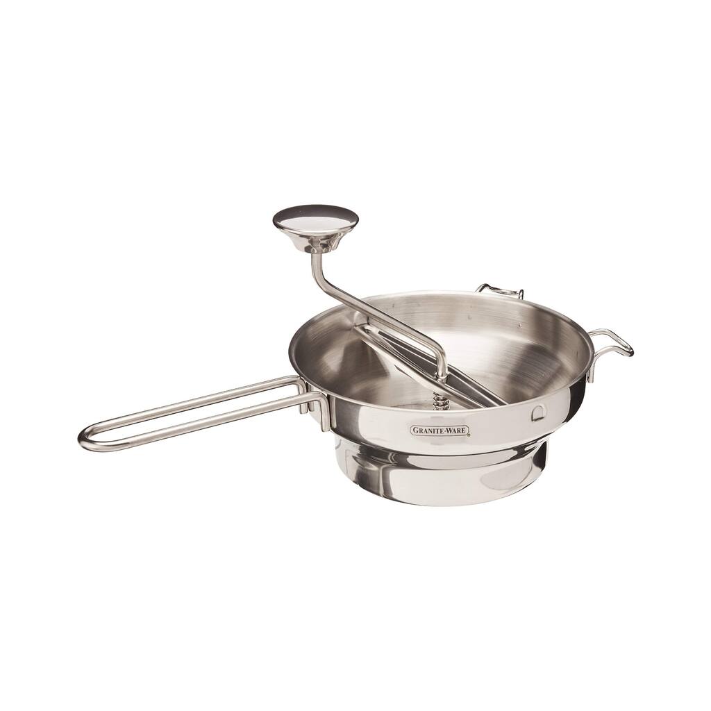 Granite Ware Stainless Steel Deluxe Food Mill - 2-Quart