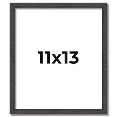 11x13 Frame Brown Picture Frame - Complete Modern Photo Frame Includes