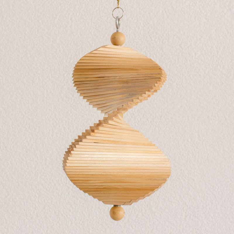 Novica Handmade Tranquil Winds Wood Mobile