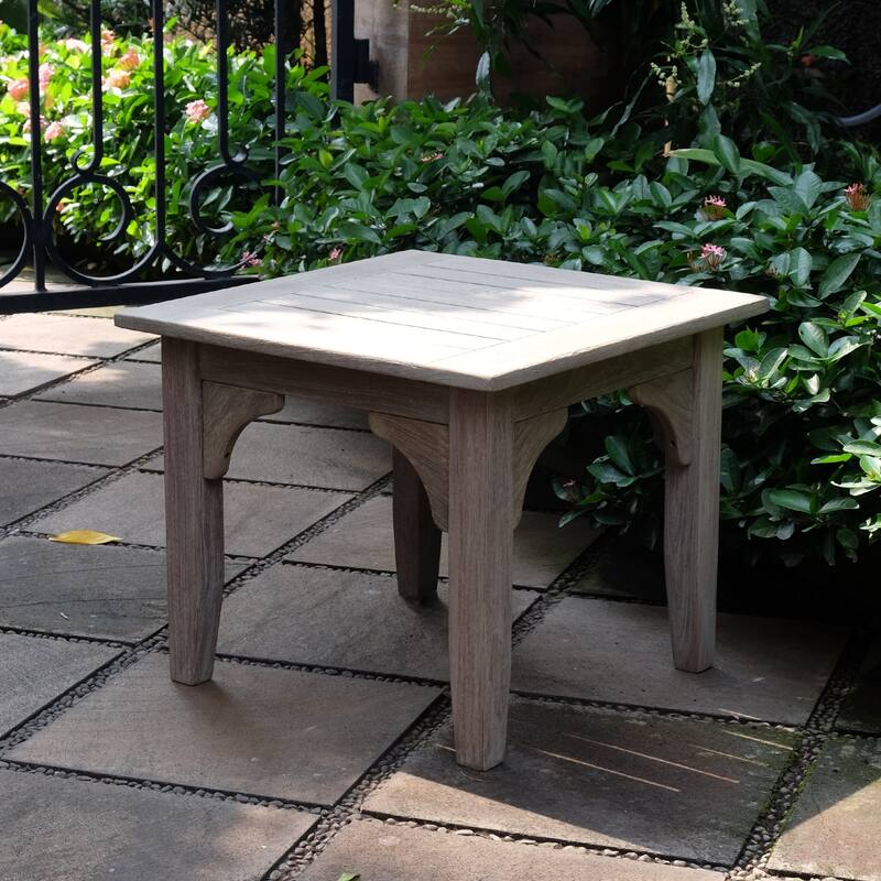 Cambridge Casual Leon Teak Outdoor Side Table