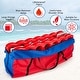 preview thumbnail 18 of 16, Costway Jumbo 4-to-Score 4 in A Row Giant Game Set with Carry Bag - See Details