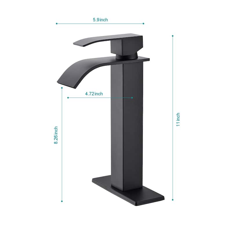 Bathroom faucet with pop-up drain