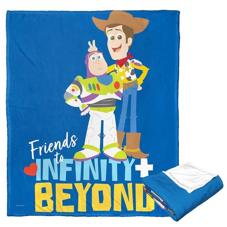 Disney Pixar Toy Story Valentine's Day Silk Touch Throw Blanket