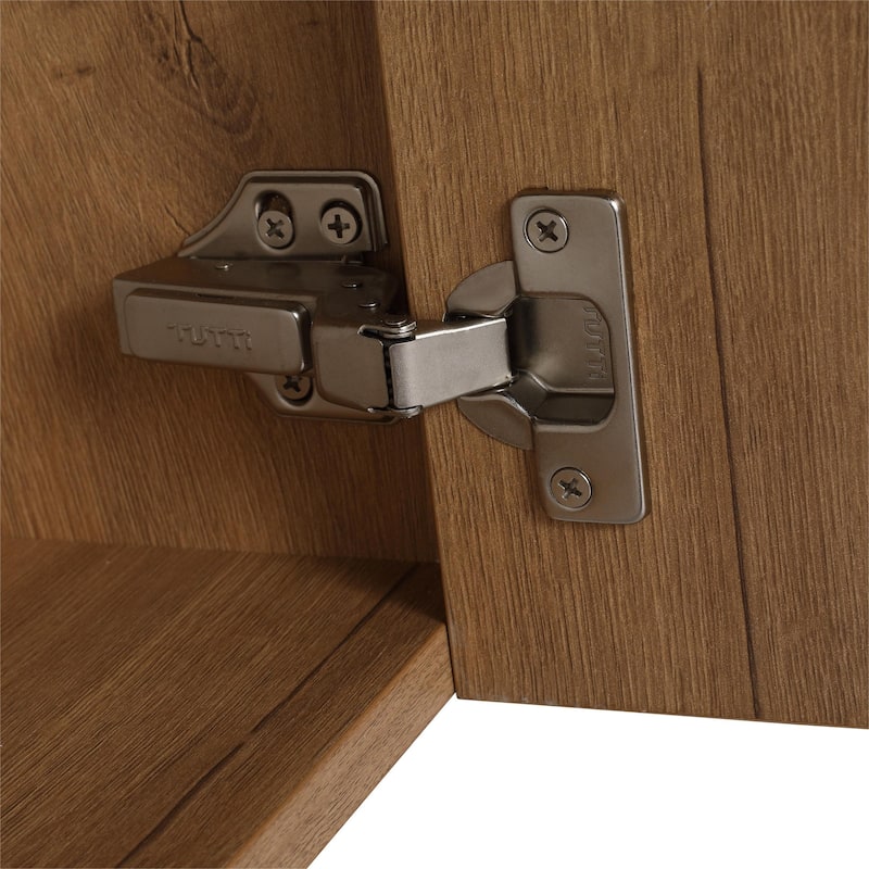 Bathroom Vanity With Sink In 24/30/36 Inch, Floating Bathroom Vanity With Soft Close Door
