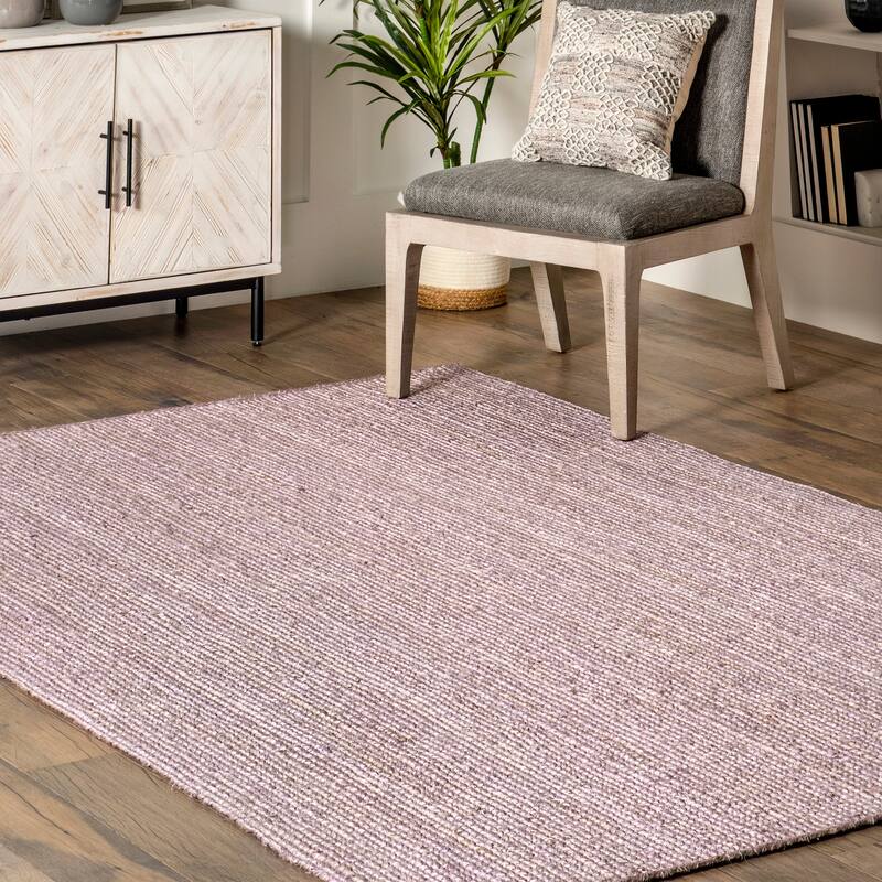 Brooklyn Rug Co Adelaida Farmhouse Jute Area Rug On Sale Bed Bath