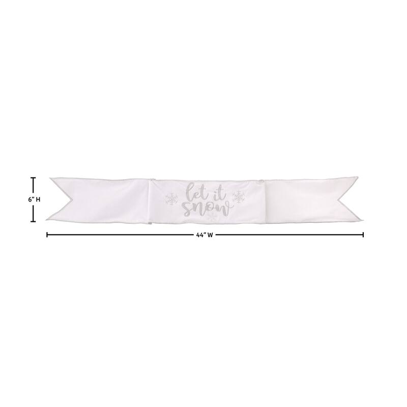 6''X44" "Let It Snow" Banner