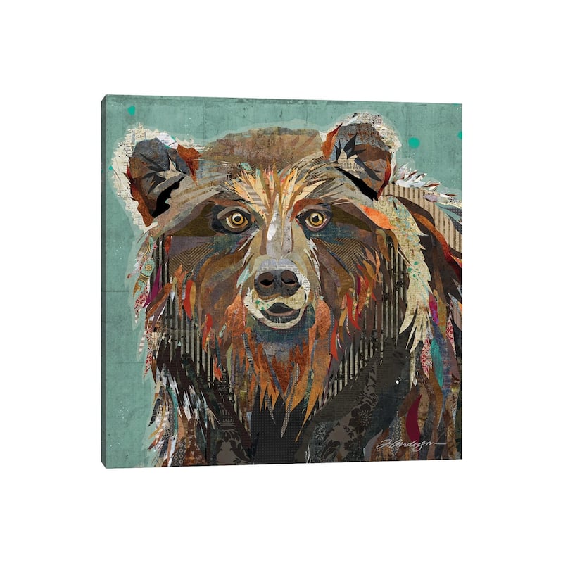 iCanvas "Majestic Montana Grizzly Bear" by Traci Anderson Canvas Print