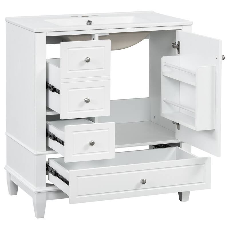 Christopher Knight Home 30" Stylish and Functional Bathroom Vanity with Sink