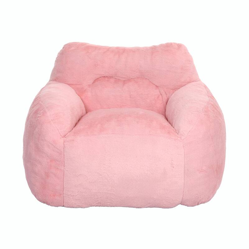 Bean Bag Sofa Chair with Armrests, Stuffed High-Density Foam, Lazy Sofa Comfy Chairs